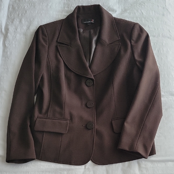 Laura Jackets & Blazers - Laura Petites Brown Blazer